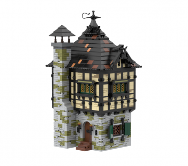 Custom Modular Building - Medieval Cottage (Backdrop House)